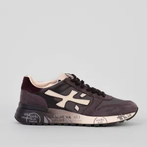 WHITE PREMIATA SNEAKERS MICK 6872 GREY