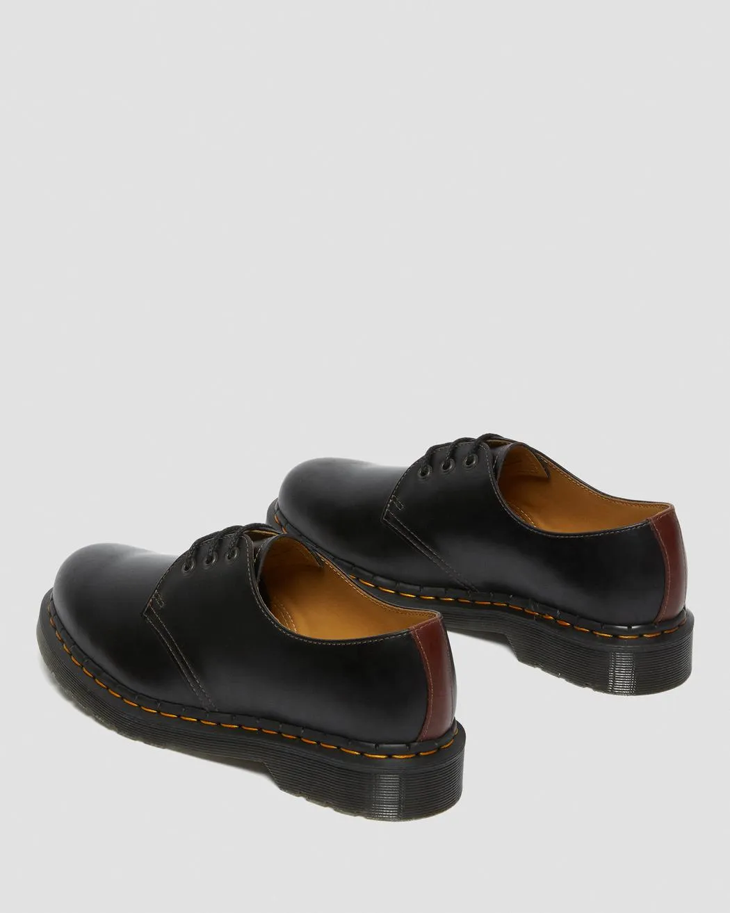 1461 BLACK BROWN ABRUZZO WP LEATHER OXFORD