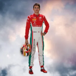 2017 Charles Leclerc Race Suit Richard Mille Formula 2