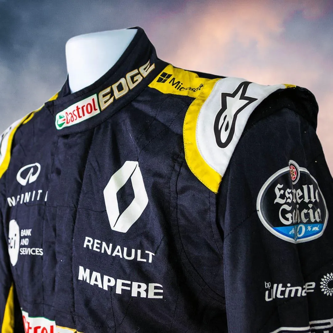 2018 Carlos Sainz Race Renault F1 Suit