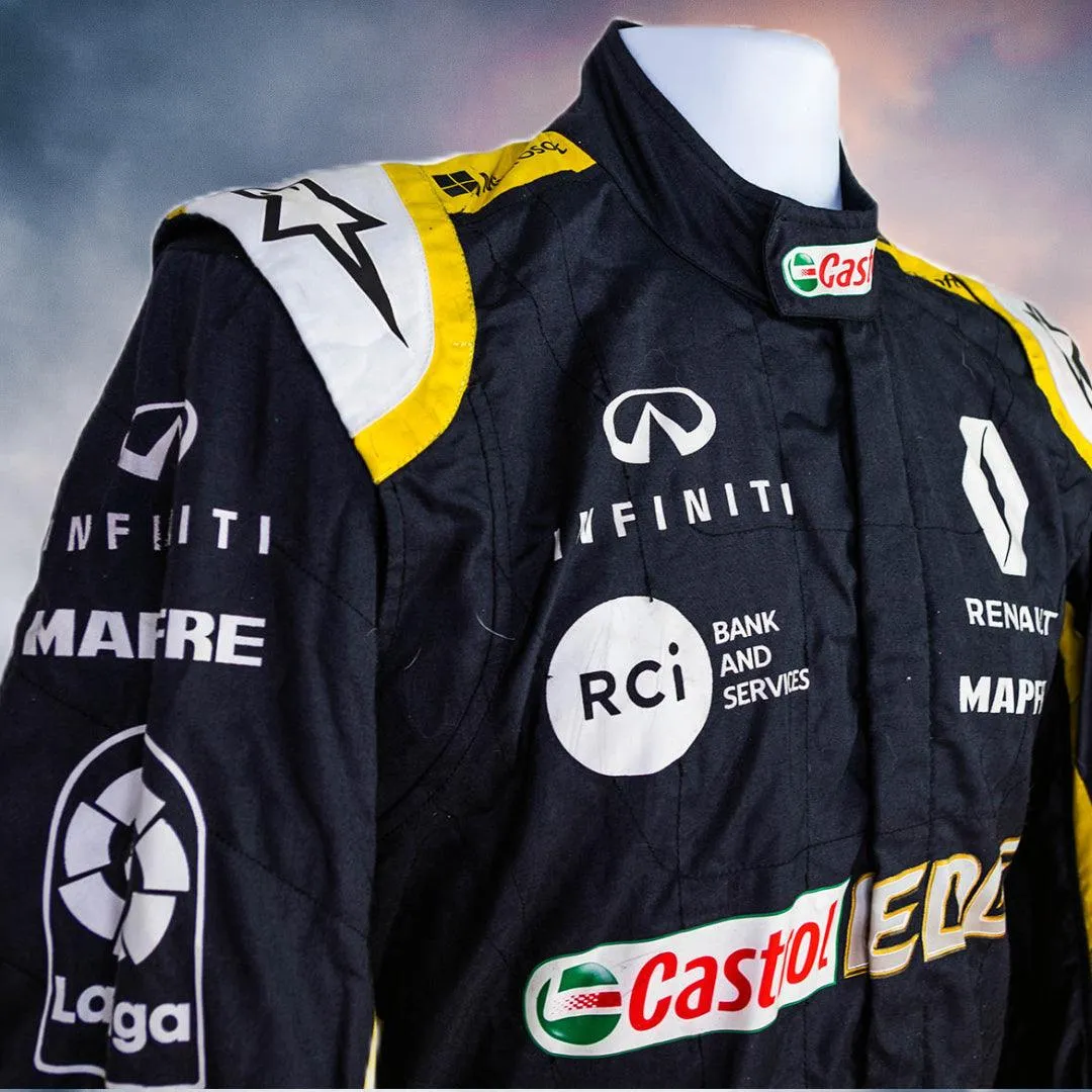 2018 Carlos Sainz Race Renault F1 Suit