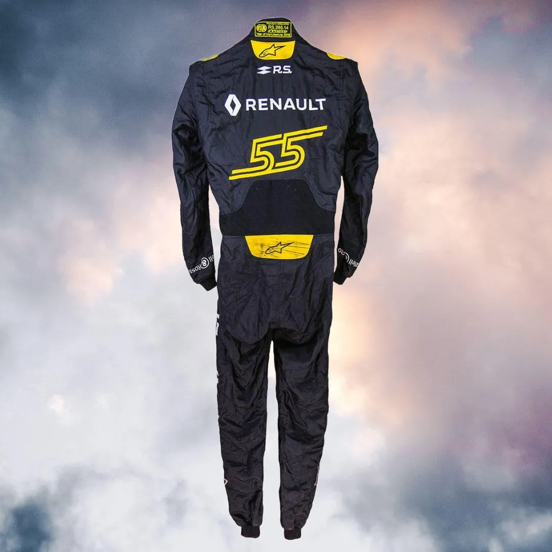 2018 Carlos Sainz Race Renault F1 Suit