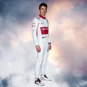 2018 Charles Leclerc Alfa Romeo Sauber Formula One Suit