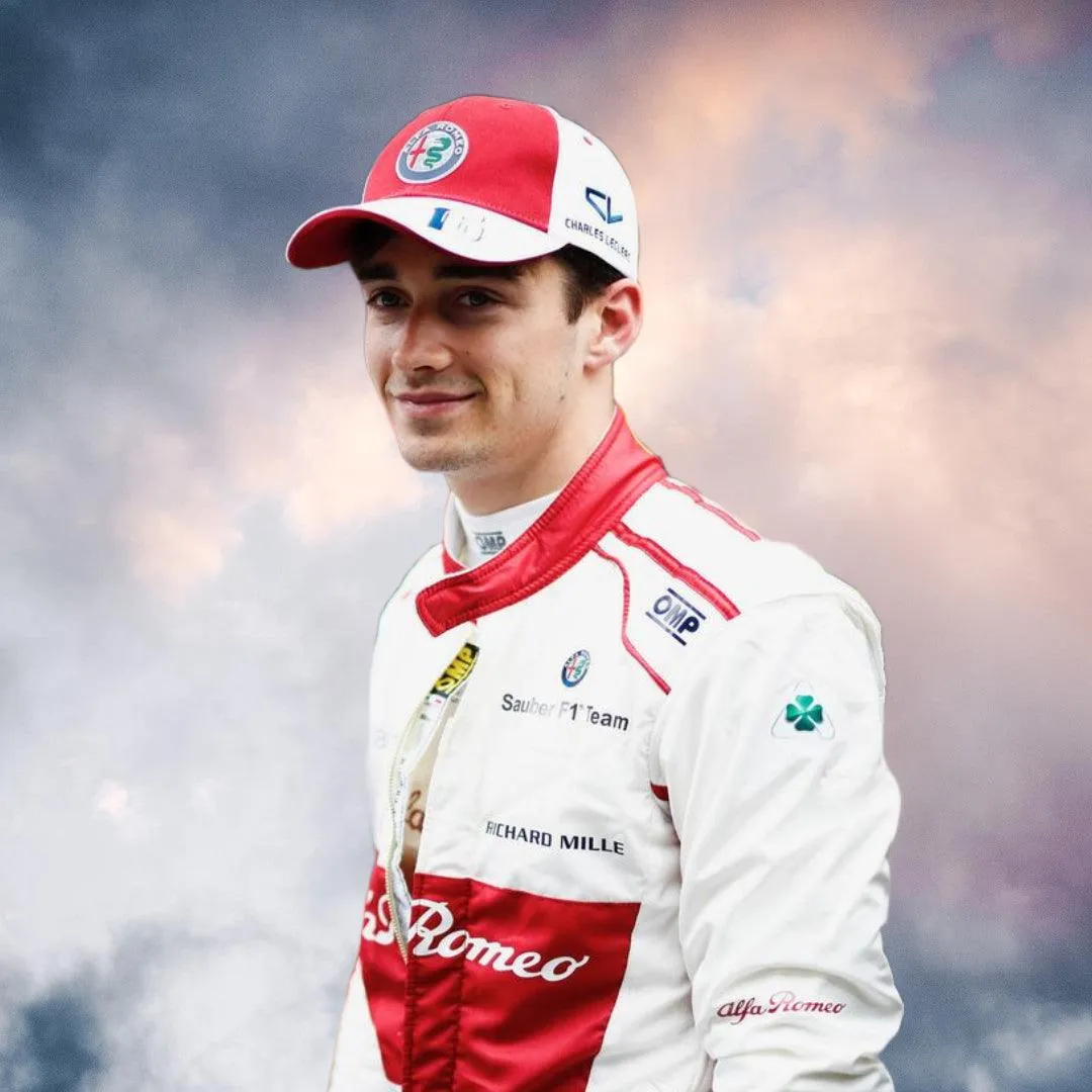 2018 Charles Leclerc Alfa Romeo Sauber Formula One Suit