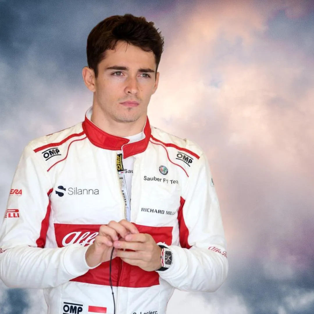 2018 Charles Leclerc Alfa Romeo Sauber Formula One Suit