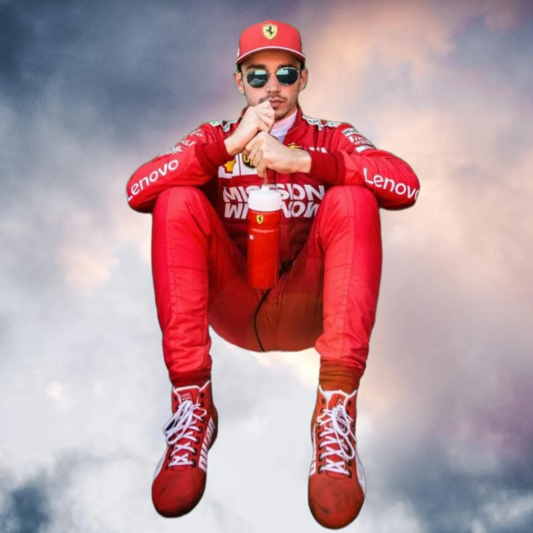 2019 Charles Leclerc Race Mission Winnow Scuderia Ferrari F1 Suit