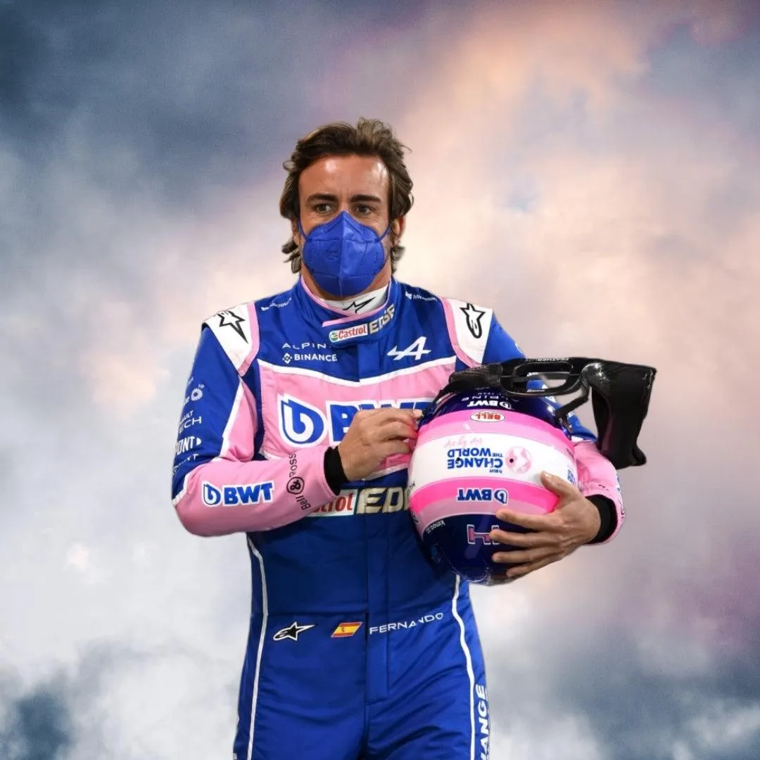 2022 Fernando Alonso Race Suit BWT Alpine F1