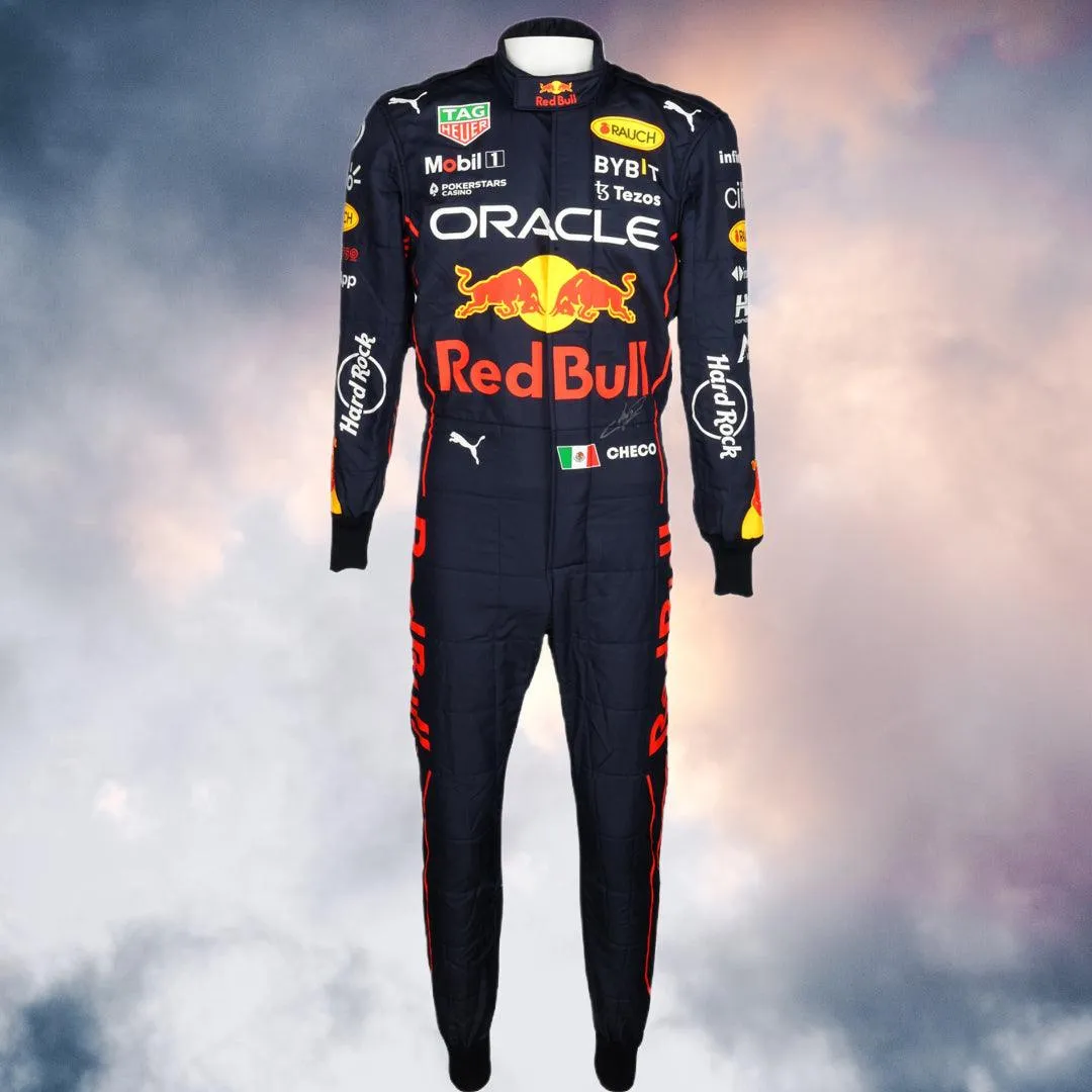 2022 Sergio Perez Official Replica Red Bull Racing F1 Suit