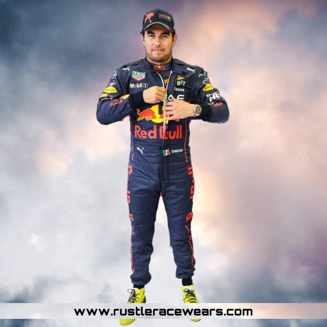 2022 Sergio Perez Official Replica Red Bull Racing F1 Suit