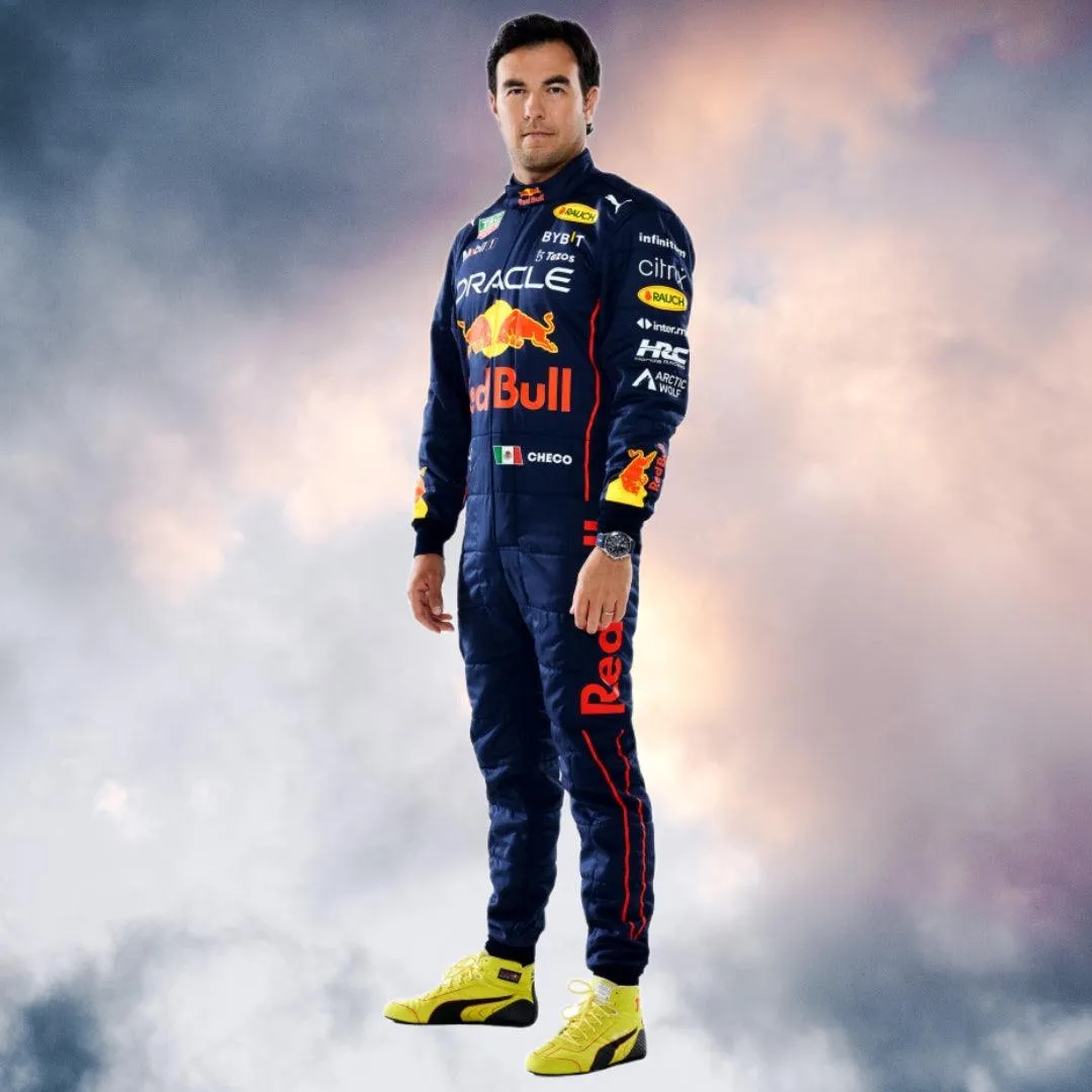 2022 Sergio Perez Official Replica Red Bull Racing F1 Suit