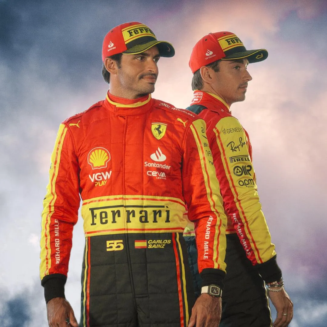 2023 Scuderia Ferrari Monza Special Edition F1 Carlos Sainz Race Suit