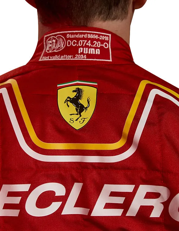 2024 Charles Leclerc Ferrari F1 Race Suit REPLICA