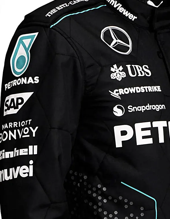 2024 Lewis Hamilton Mercedes AMG F1 Race Suit REPLICA