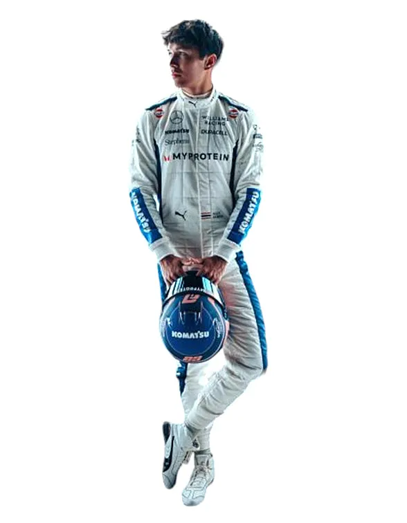 2024 New Alexander Albon Williams F1 Race Suit REPLICA