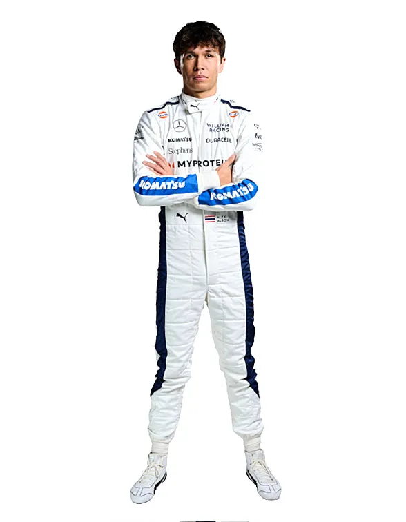 2024 New Alexander Albon Williams F1 Race Suit REPLICA