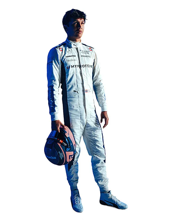 2024 New Alexander Albon Williams F1 Race Suit REPLICA