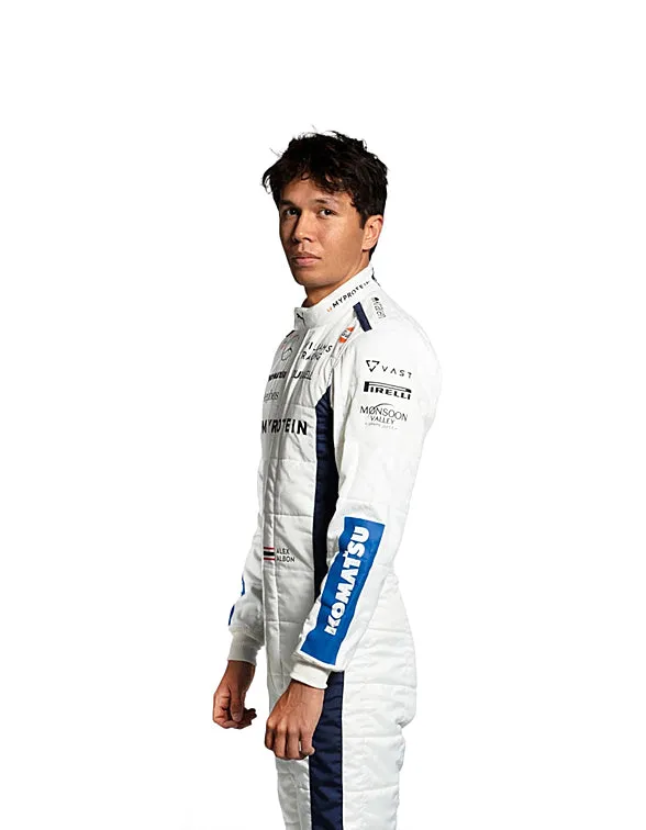 2024 New Alexander Albon Williams F1 Race Suit REPLICA