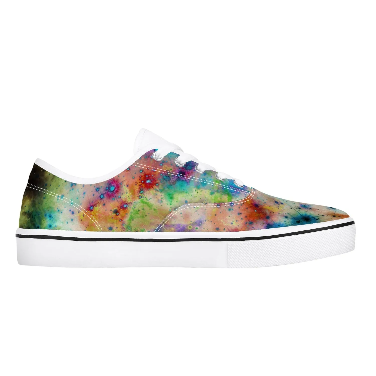 Acquiesce Nightshade Pasychedelic Split-Style Skate Shoes
