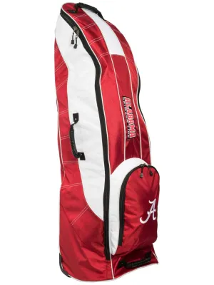 Alabama Crimson Tide Team Golf Red Golf Clubs Wheeled Luggage Travel Bag