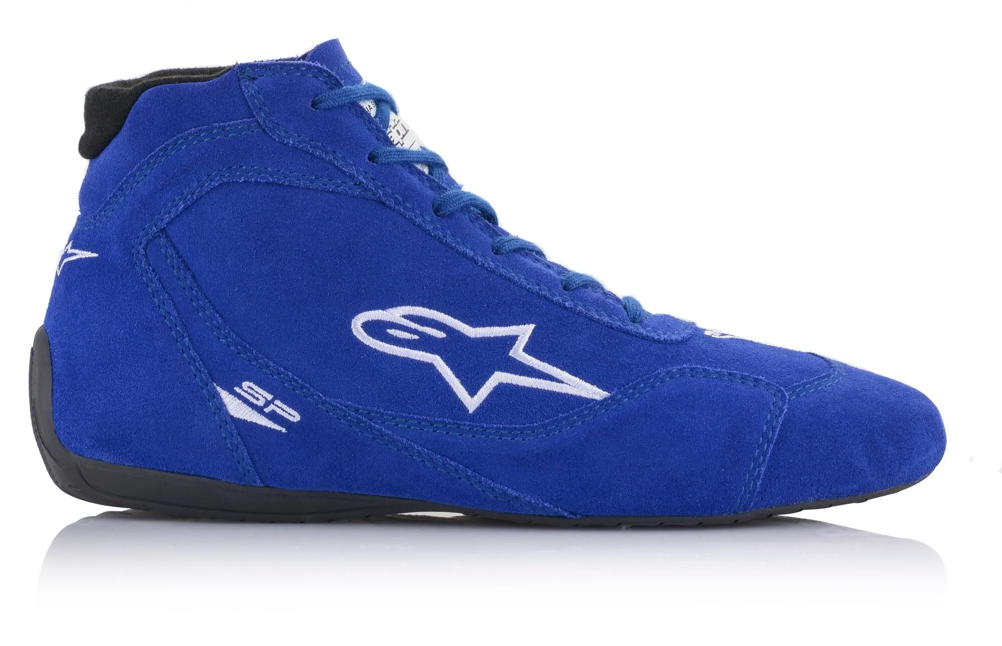 ALPINESTARS 2710521_70_7,5 Racing shoes SP v2, FIA 8856-2018, blue, Size 40