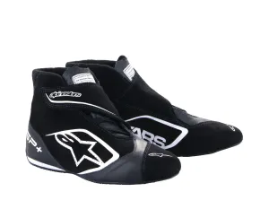 ALPINESTARS 2710723_12_10,5 Racing shoes SP , FIA 8856-2018, black/white, Size 43,5