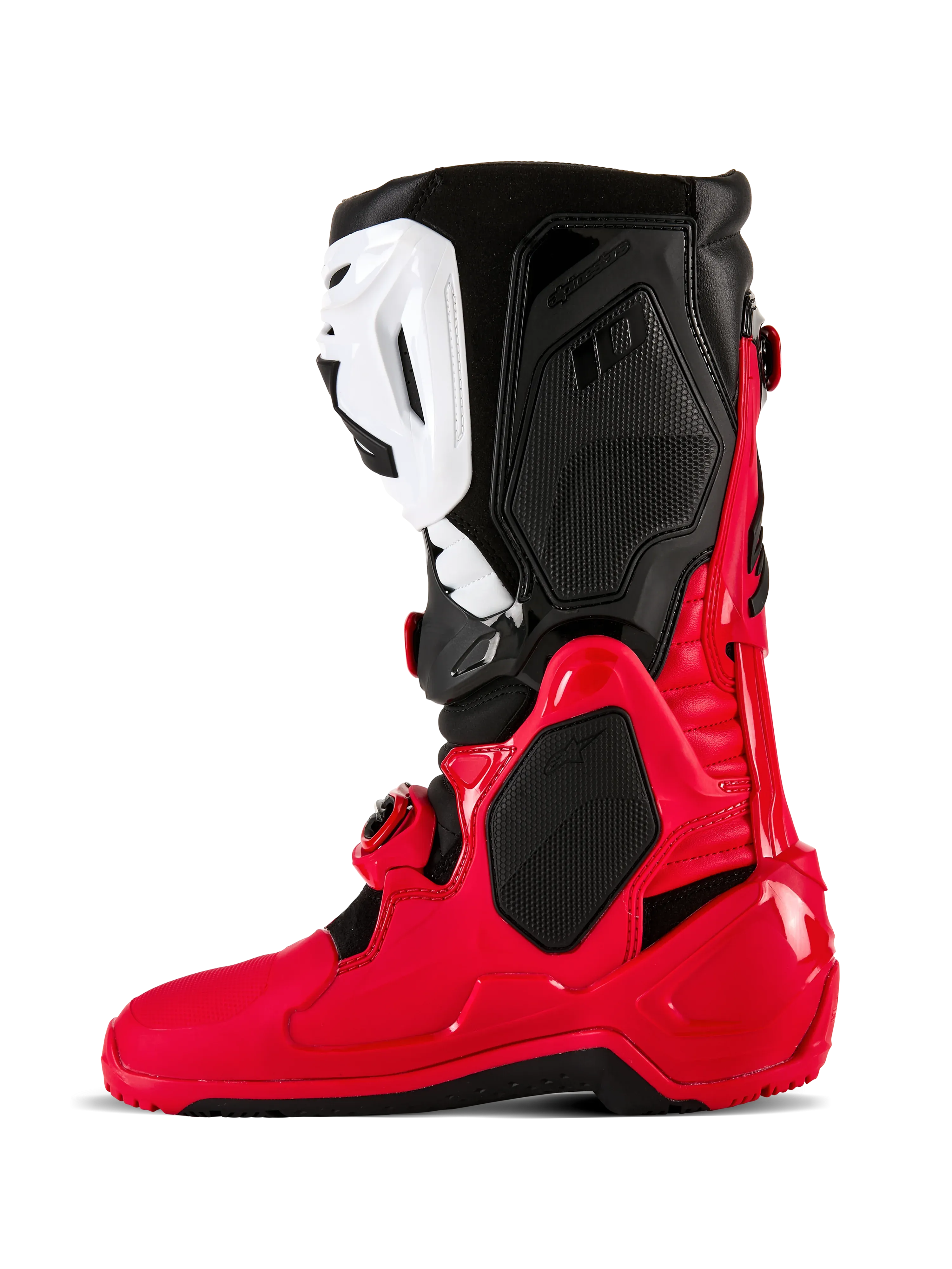 Alpinestars Tech 10 Enduro Boots - Bright Red/Black/White