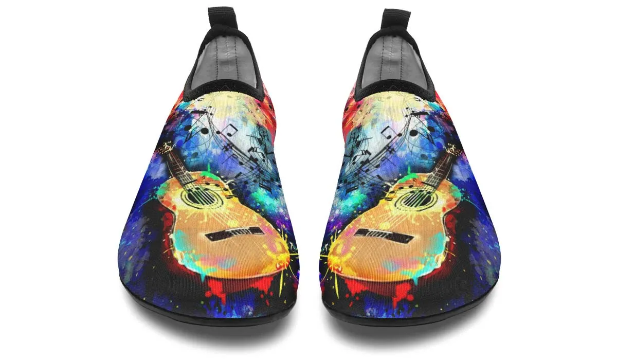 Artistic Guitar Aqua Barefoot Shoes