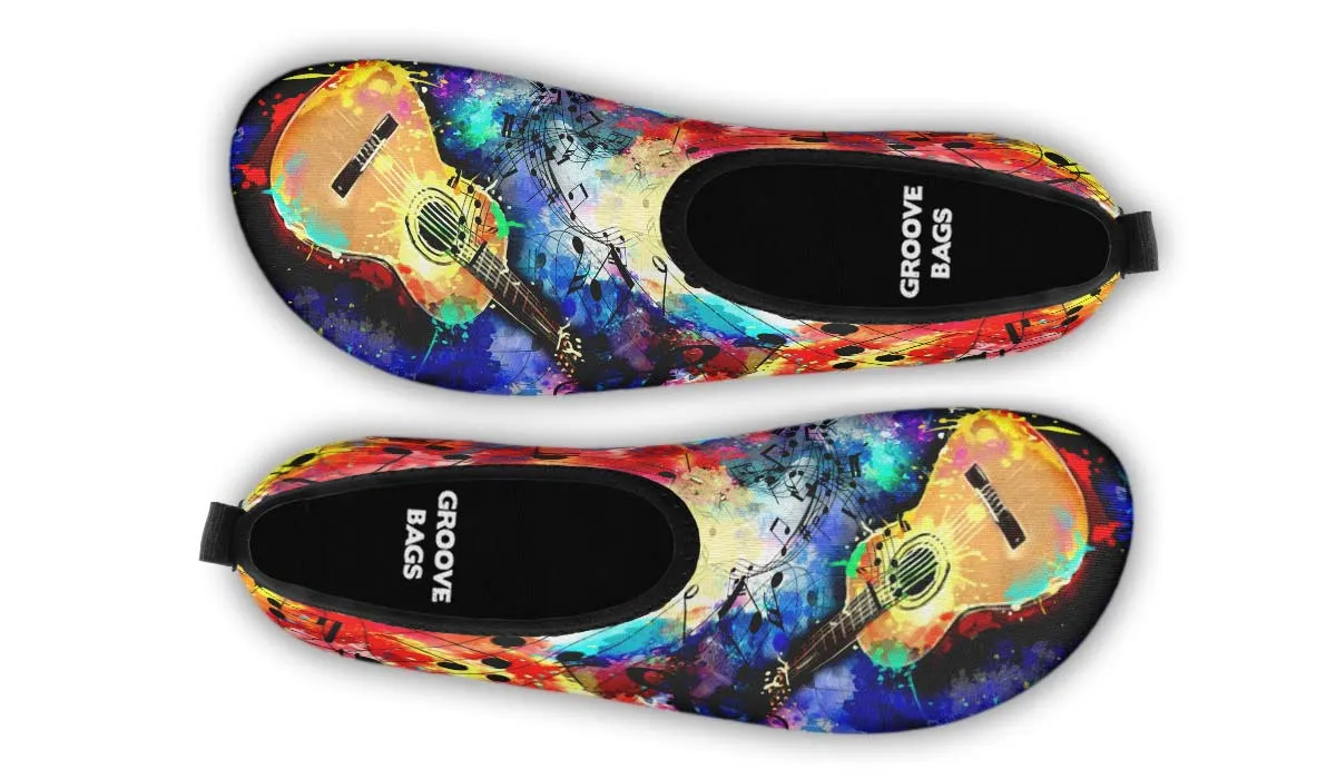 Artistic Guitar Aqua Barefoot Shoes