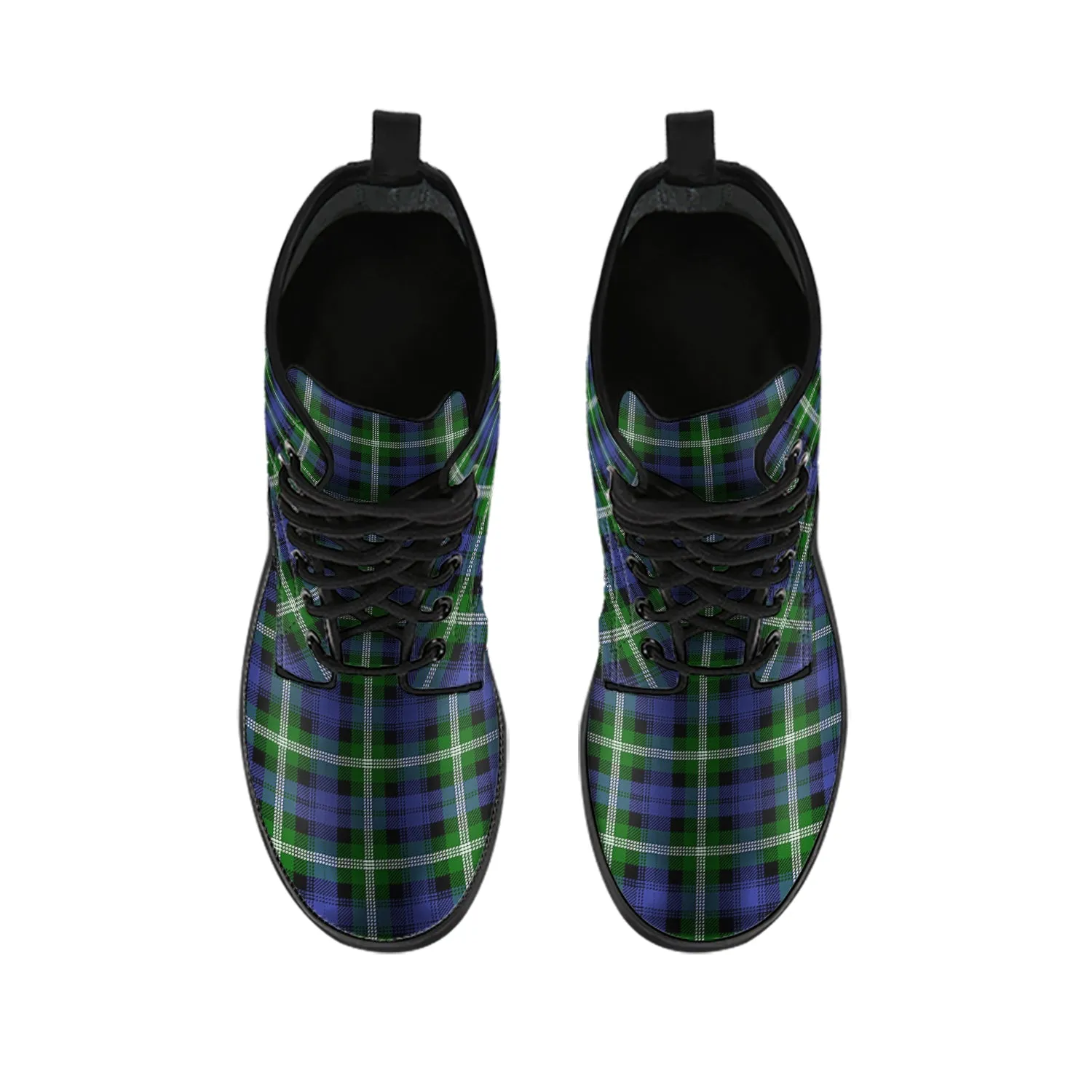 Baillie (Bailey) Tartan Leather Boots