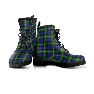 Baillie (Bailey) Tartan Leather Boots