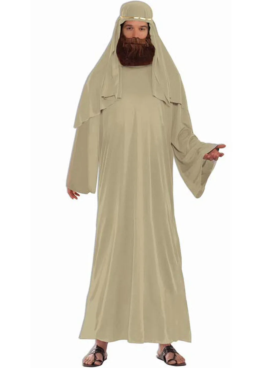 Biblical Wiseman Mens Ivory Christmas Nativity Costume