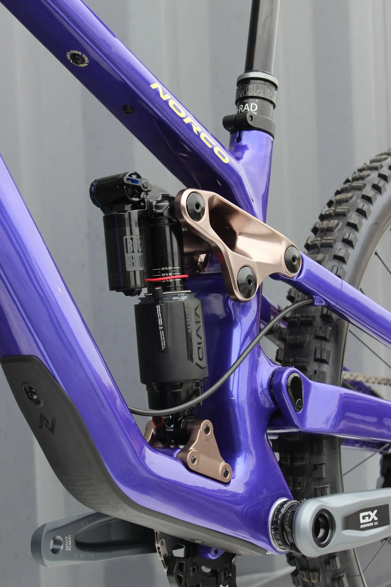 Bike Norco Optic C2 2024 - MX Violet