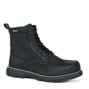 Black Men's All Weather Boots with Interchangeable Insoles