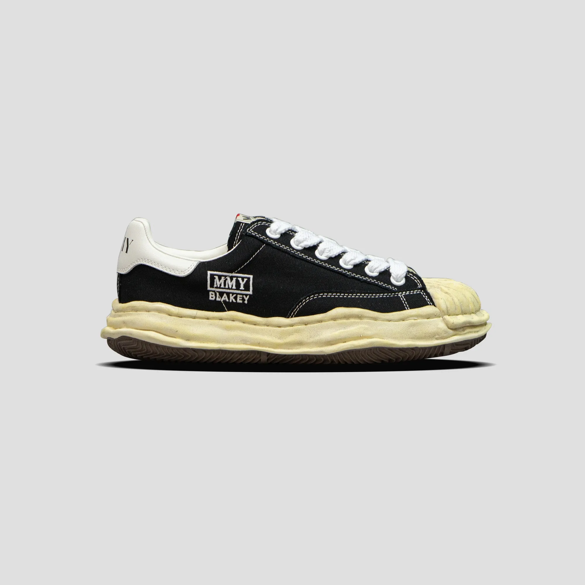 BLAKEY OG SOLE VINTAGE TREATMENT CANVAS SNEAKERS