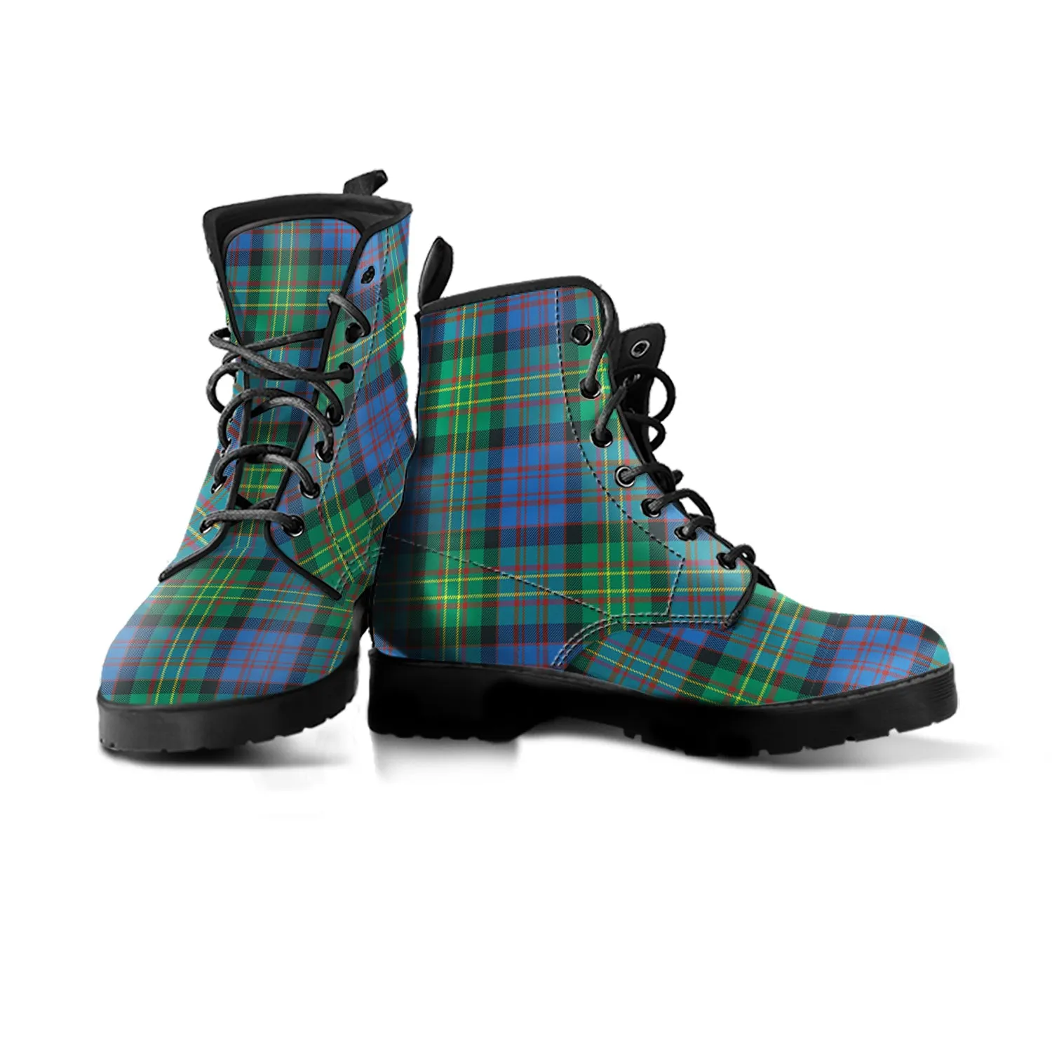 Bowie Ancient Tartan Leather Boots