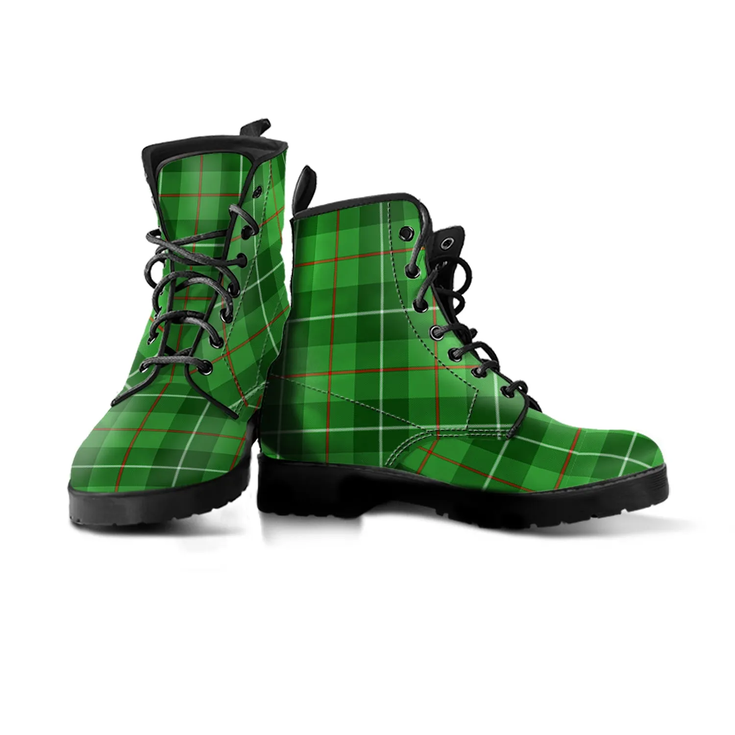 Boyle Tartan Leather Boots