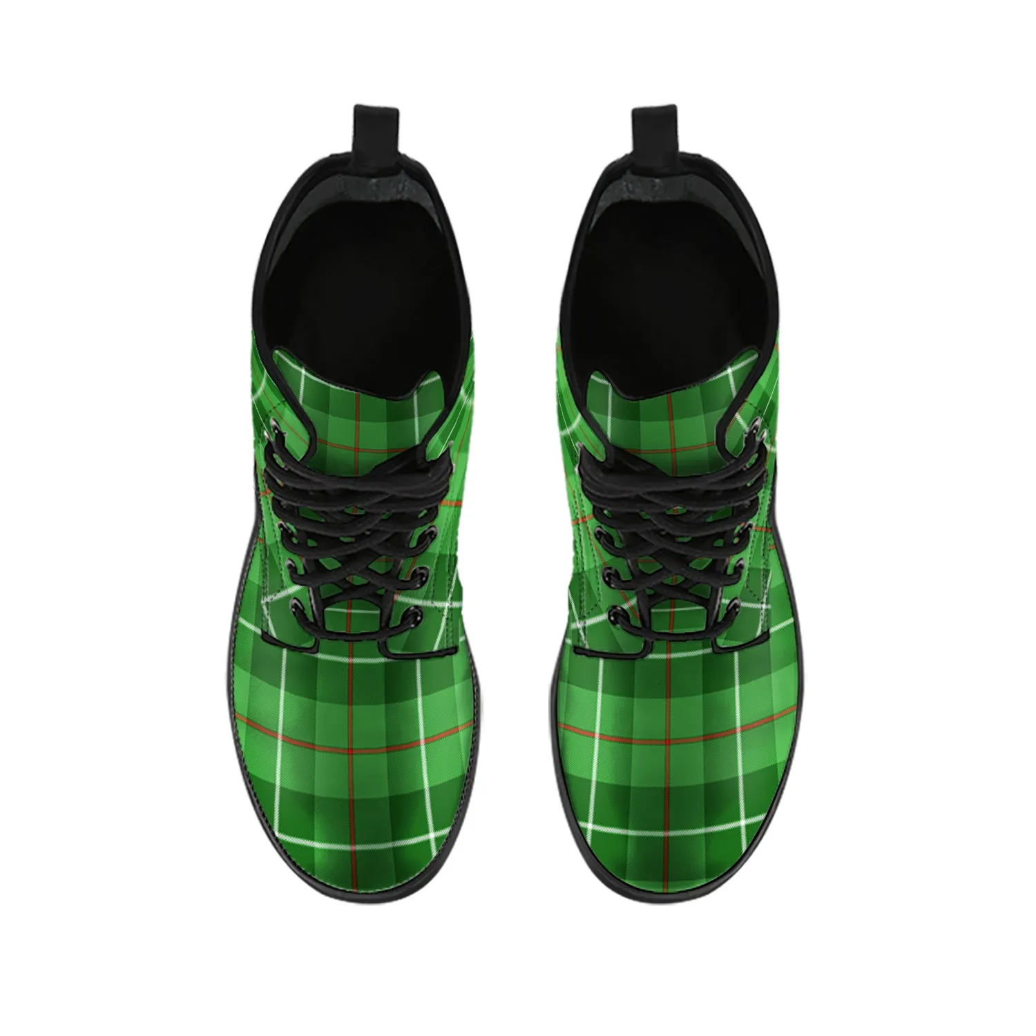 Boyle Tartan Leather Boots