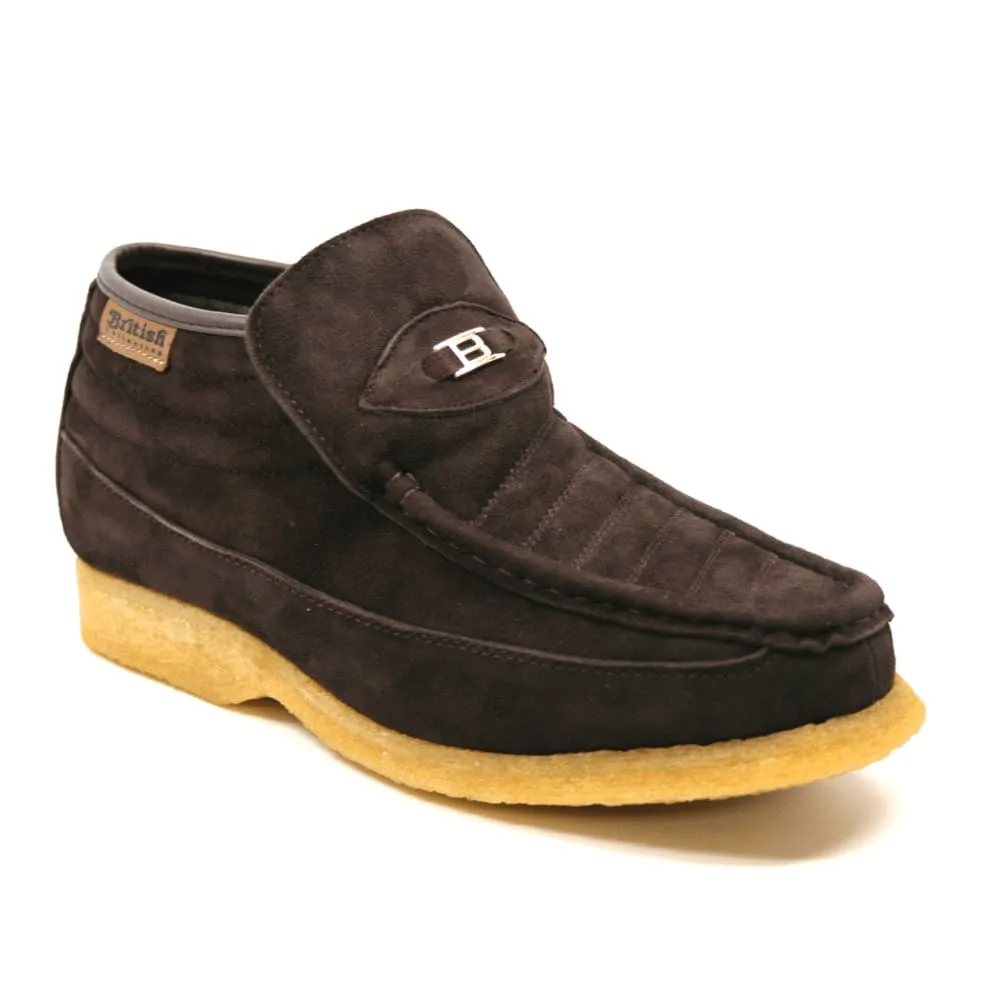 British Walkers Liberty Men's Suede Slip On