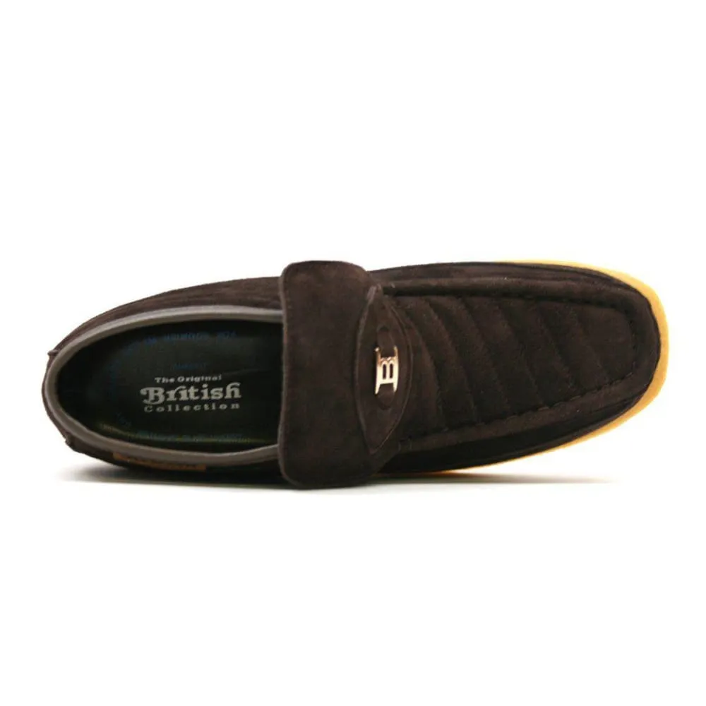 British Walkers Liberty Men's Suede Slip On