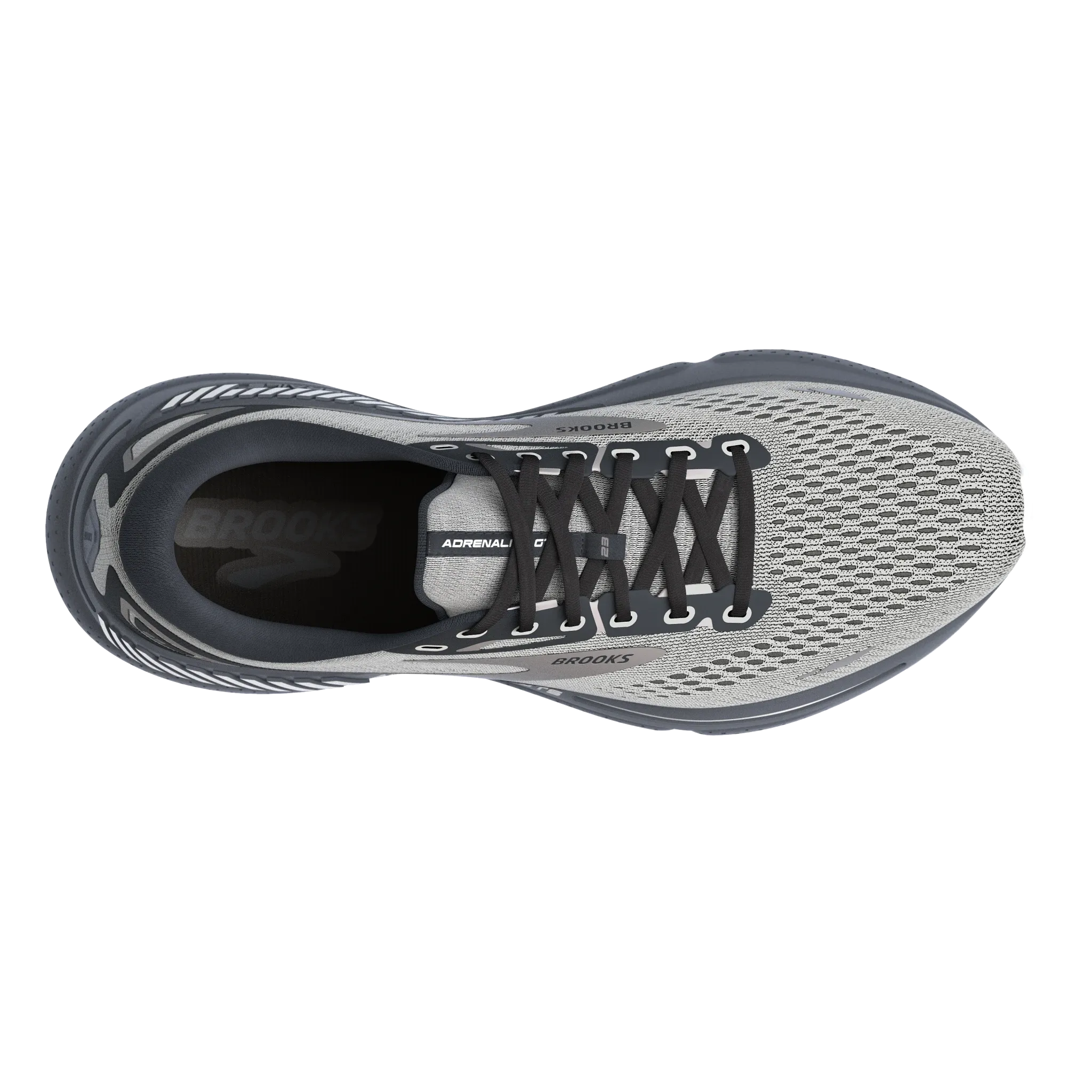 Brooks | Adrenaline GTS 23 | Men's | Oyster/Ebony/Alloy