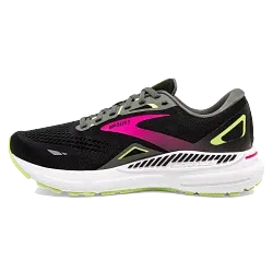 Brooks | Adrenaline GTS 23 | Women's | Black/Gunmetal/Sharp Green