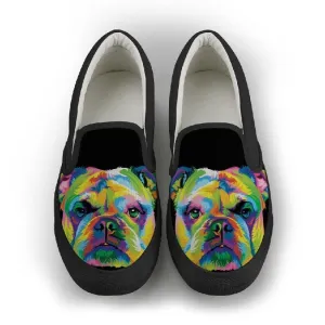 Bulldog Slip-on Shoes Women