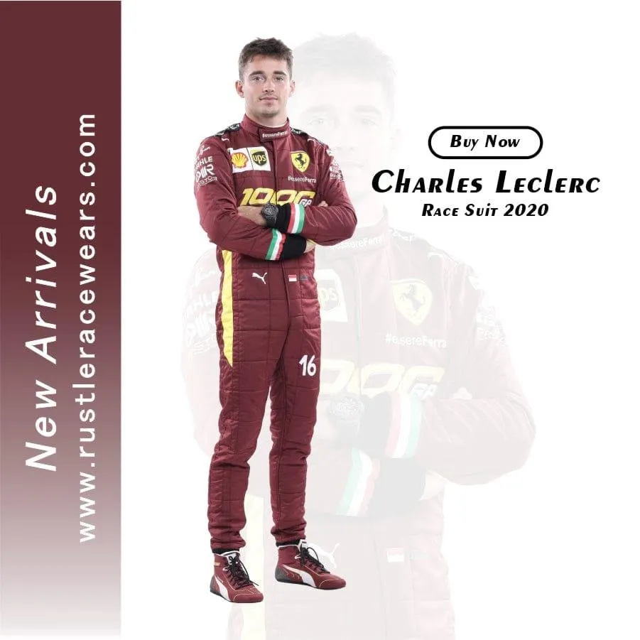 Charles Leclerc 2020 Ferrari 1000 GP Replica racing suit Ferrari F1