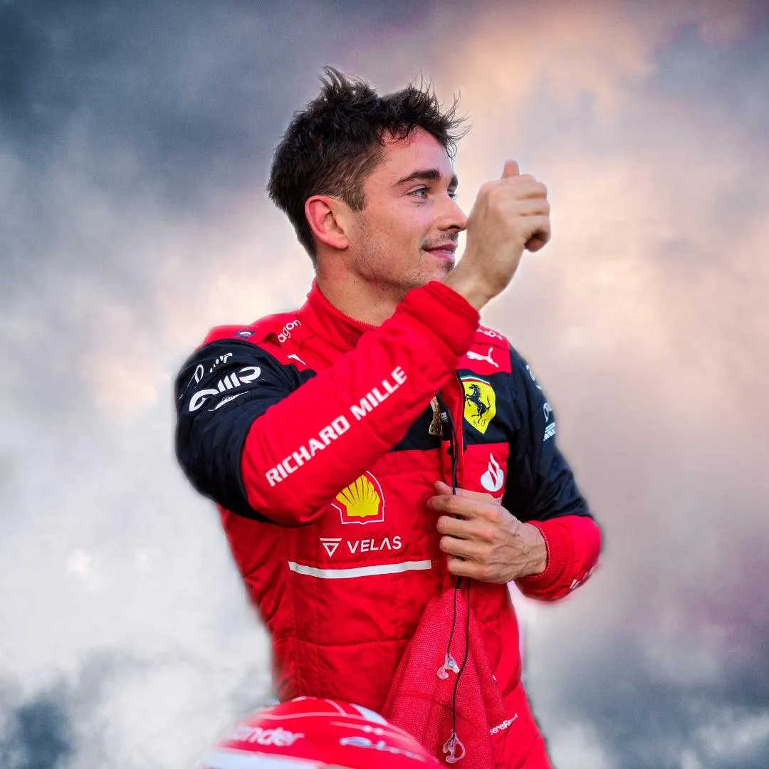 Charles Leclerc 2022 Race Suit Ferrari F1 Replica