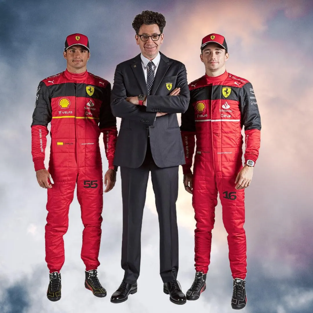 Charles Leclerc 2022 Race Suit Ferrari F1 Replica