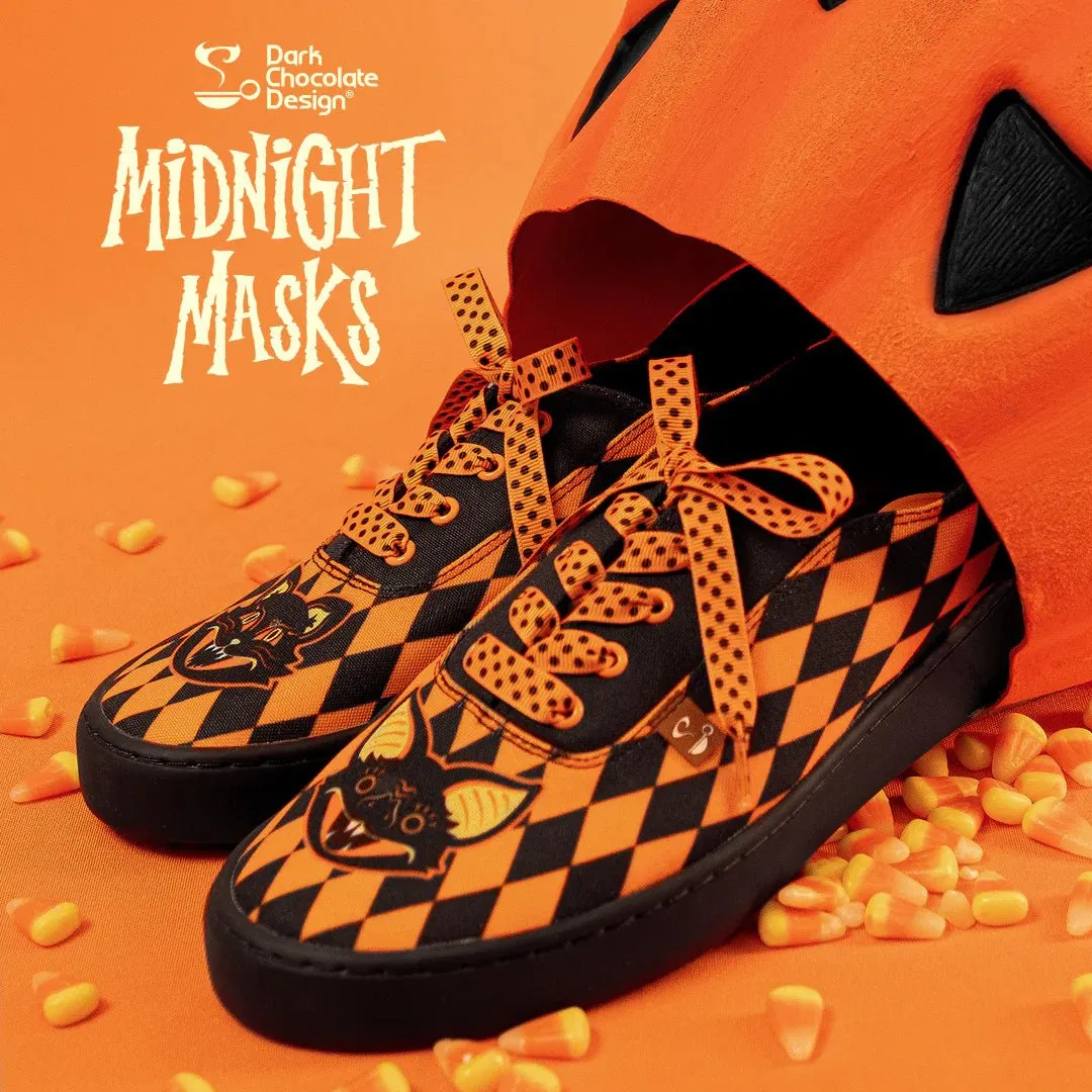 Chocolaticas® MIDNIGHT MASK Casual Sneaker