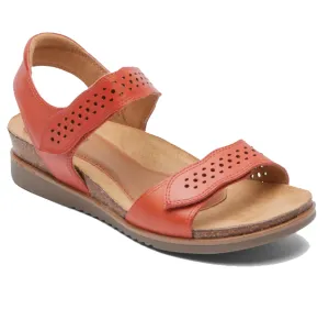 Cobb Hill by Rockport May Strappy Sandal - Red Ochre