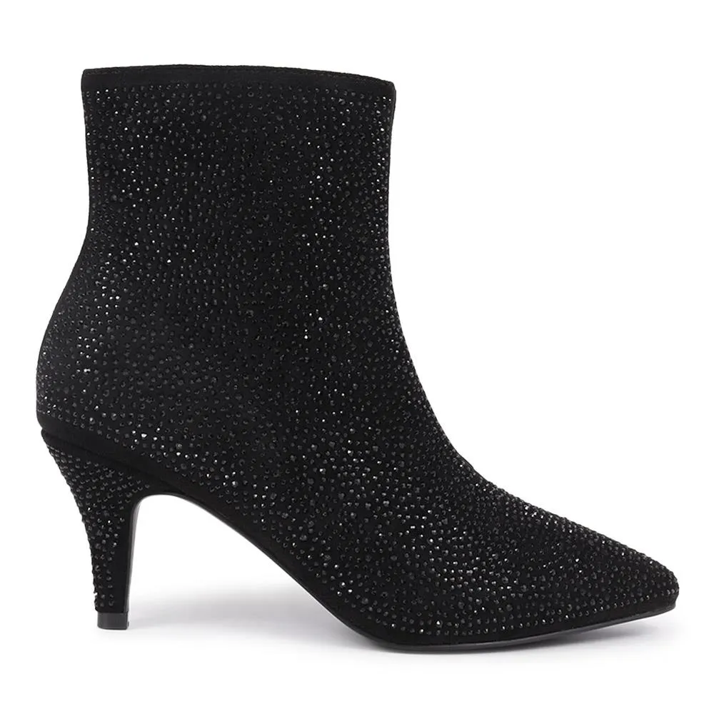 Cone-Heeled Smart Ankle Boots - SENBO40009 / 326 185