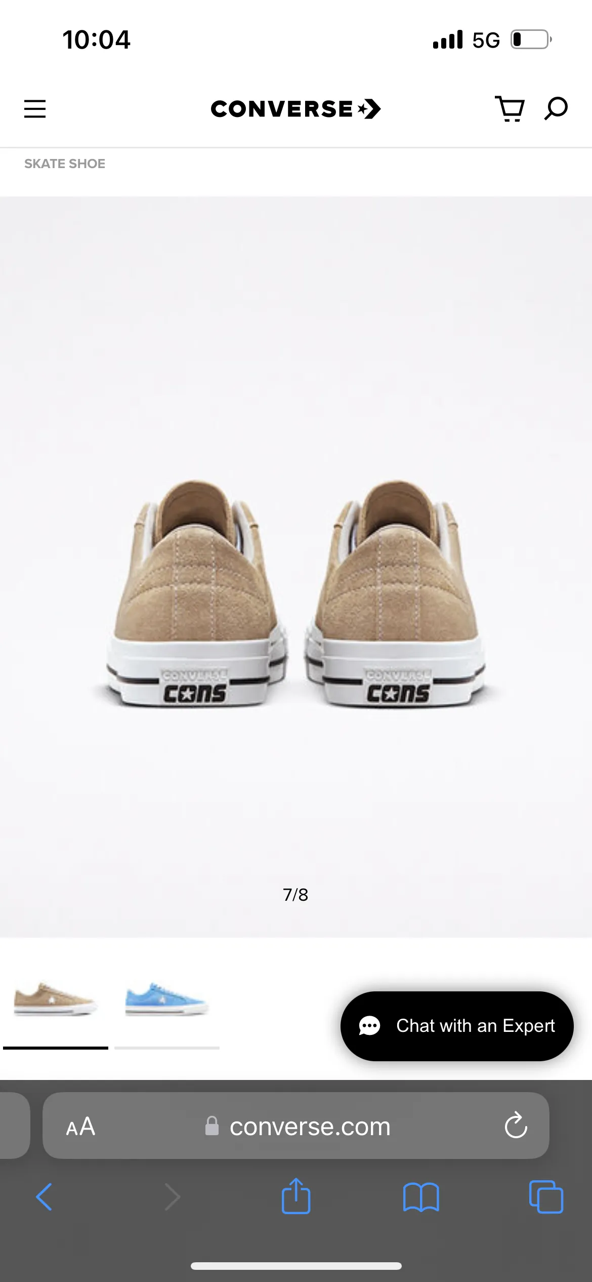 Converse Cons One Star Pro Suede Nomad Khaki/Black/White