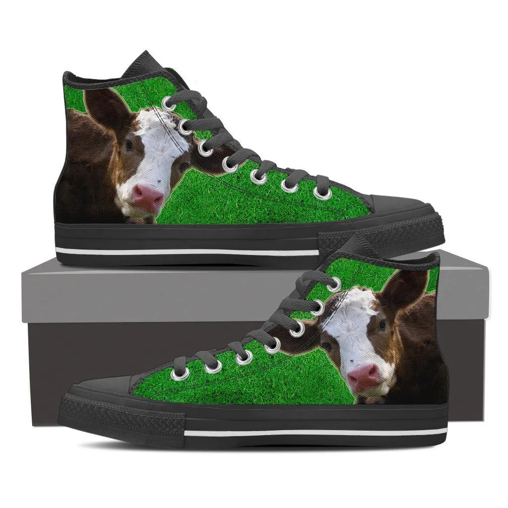 Cow Lovers Canvas Shoes